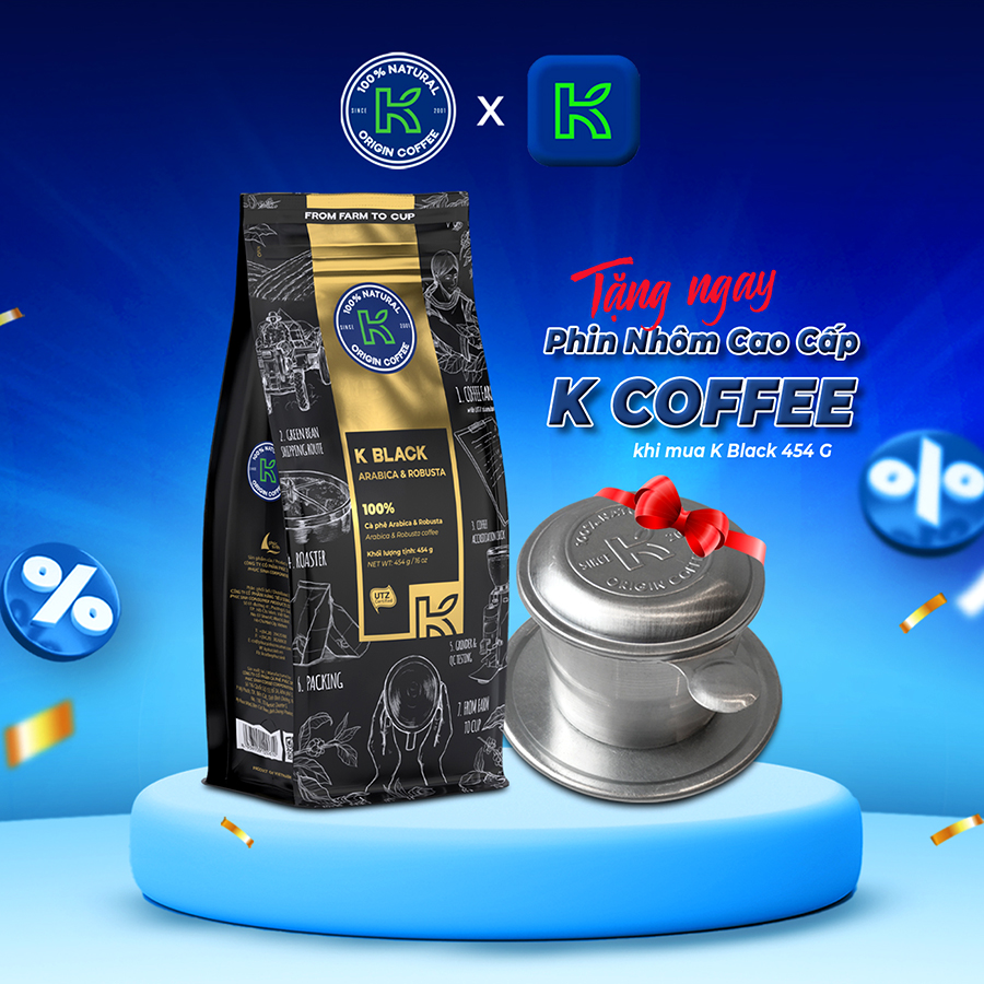 CÀ PHÊ K BLACK 454 G